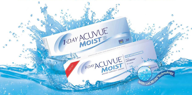 Johnson & Johnson 1-Day Acuvue Moist