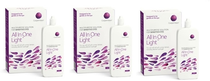 NOVA otopina za kontaktne leće - ALL IN ONE light