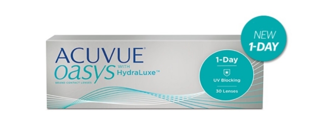 Johnson&Johnson Acuvue Oasys 1 Day with HydraLuxe