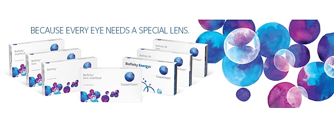 NOVO! Biofinity XR toric leće